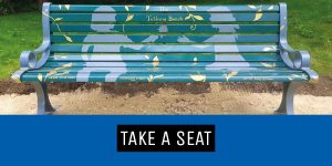 take a seat campaign leeds Cassy Oliphant